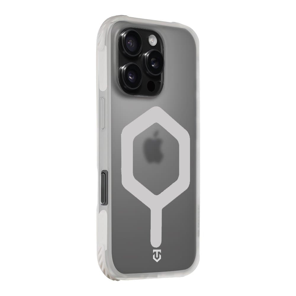 Zadní kryt Tactical MagForce Hexagon pro Apple iPhone 16 Pro T-White - náhled 2