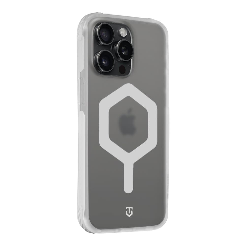 Zadní kryt Tactical MagForce Hexagon pro Apple iPhone 15 Pro Max T-White - náhled 2