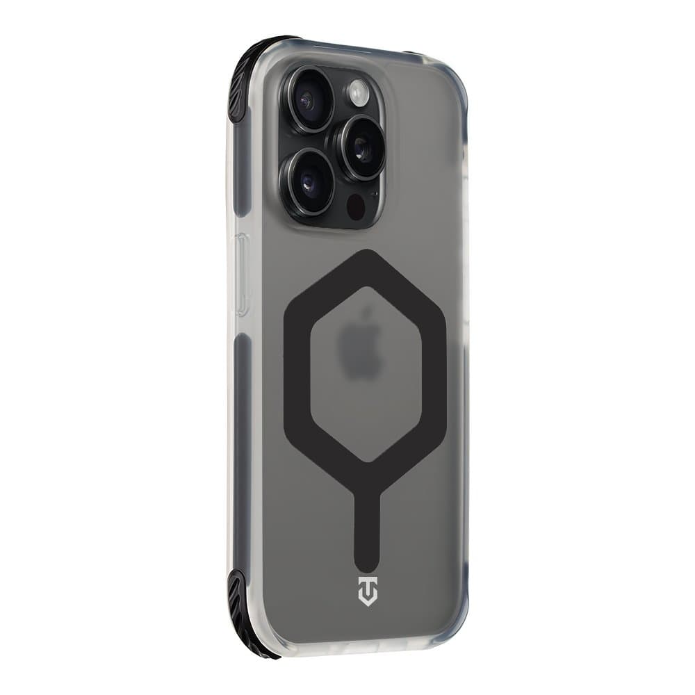 Zadní kryt Tactical MagForce Hexagon pro Apple iPhone 15 Pro T-Black - náhled 2