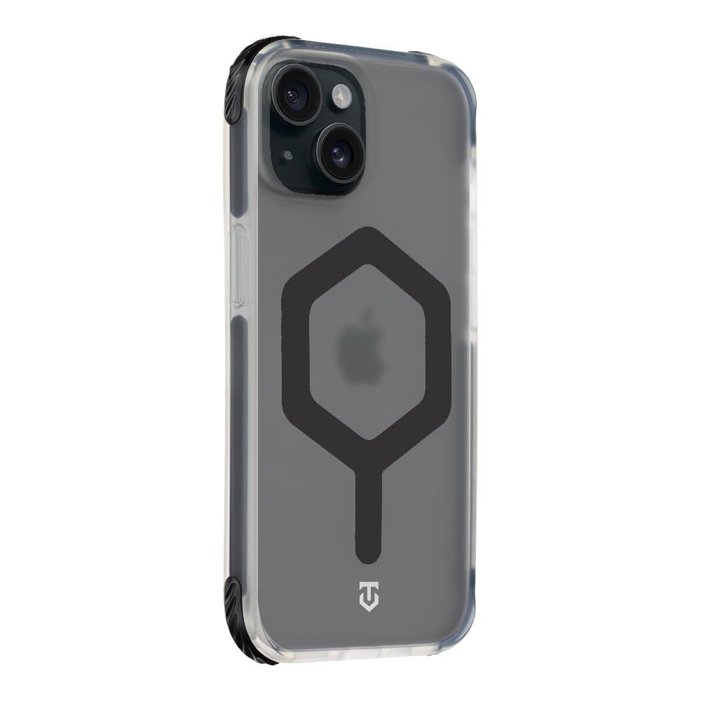 Zadní kryt Tactical MagForce Hexagon pro Apple iPhone 15 T-Black - náhled 2