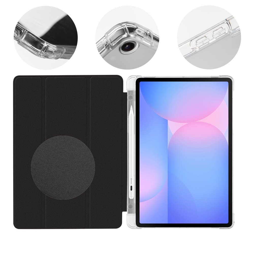 Pouzdro OBAL:ME MistyTab pro Samsung Galaxy Tab S10 Lite/S9/S9 FE/S10 FE Black - náhled 2