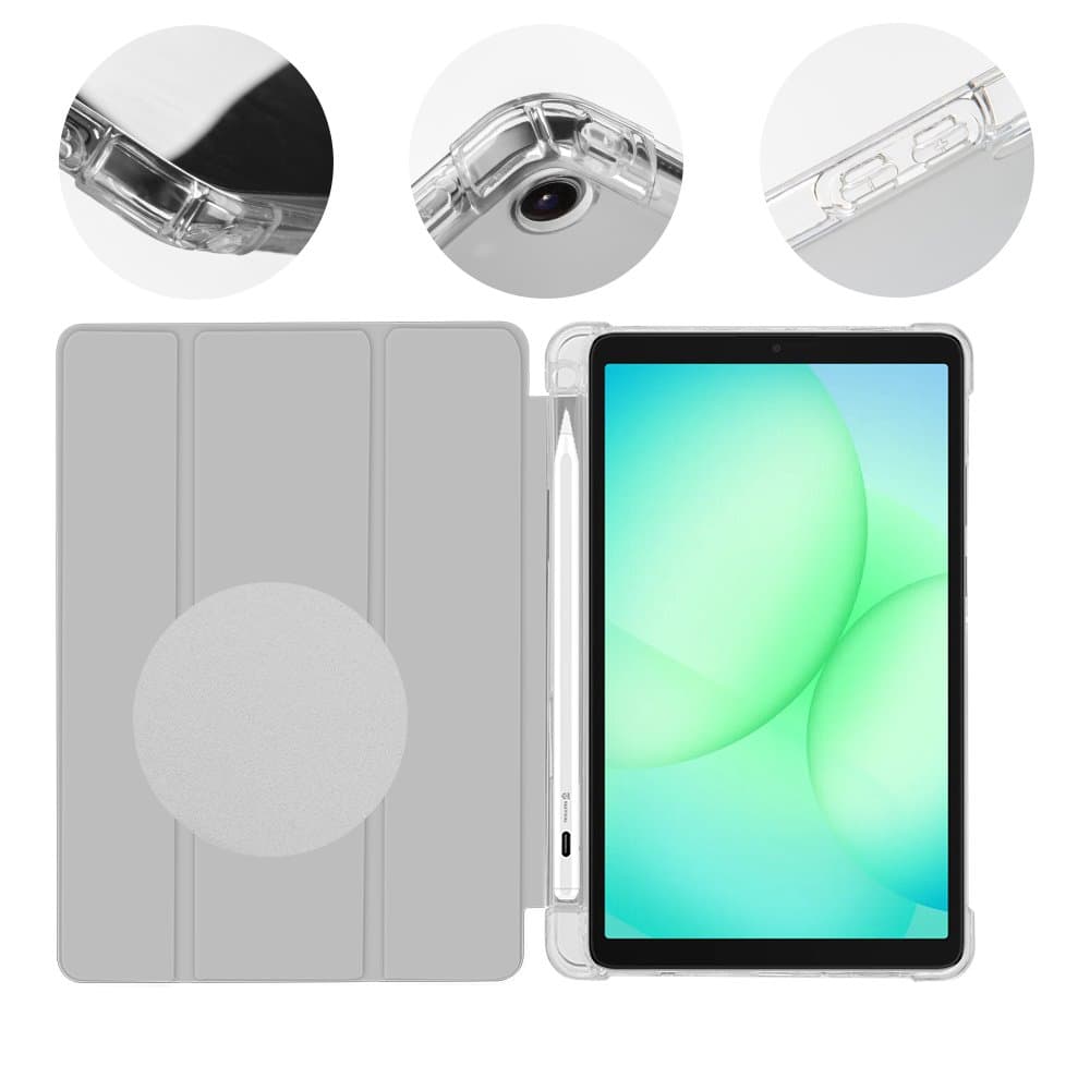 Pouzdro OBAL:ME MistyTab pro Samsung Galaxy Tab A11/A9 Light Gray - náhled 2