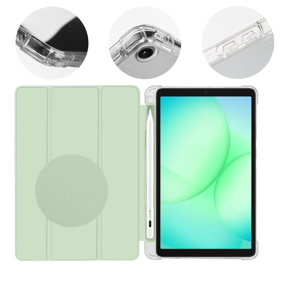 Pouzdro OBAL:ME MistyTab pro Samsung Galaxy Tab A11/A9 Light Green - náhled 2