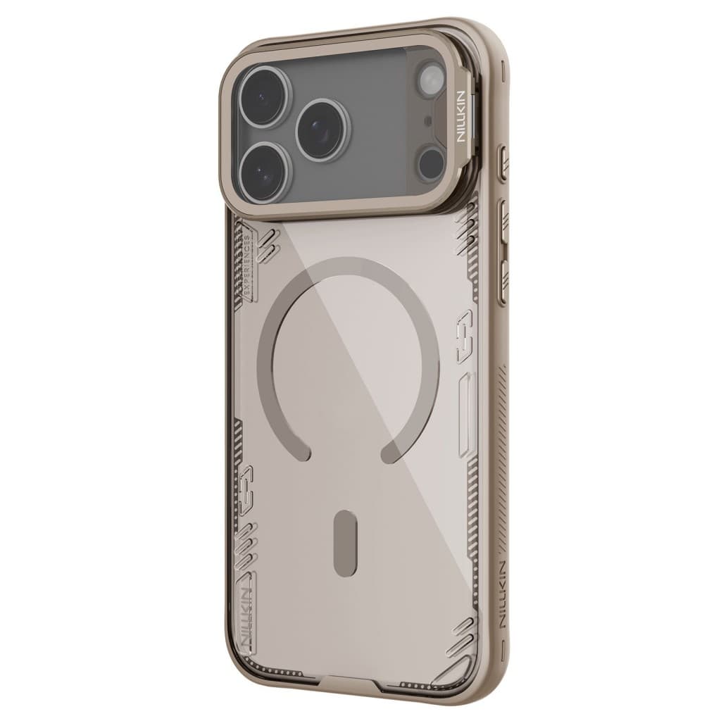 Zadní kryt Nillkin Iceblade Prop Magnetic pro Apple iPhone 17 Pro Max Dune Brown - náhled 2