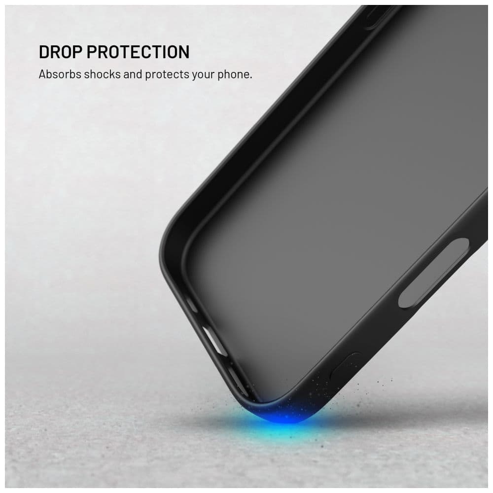 Zadní pogumovaný kryt FIXED Story pro Motorola Moto G86 5G/Power, černý - náhled 2