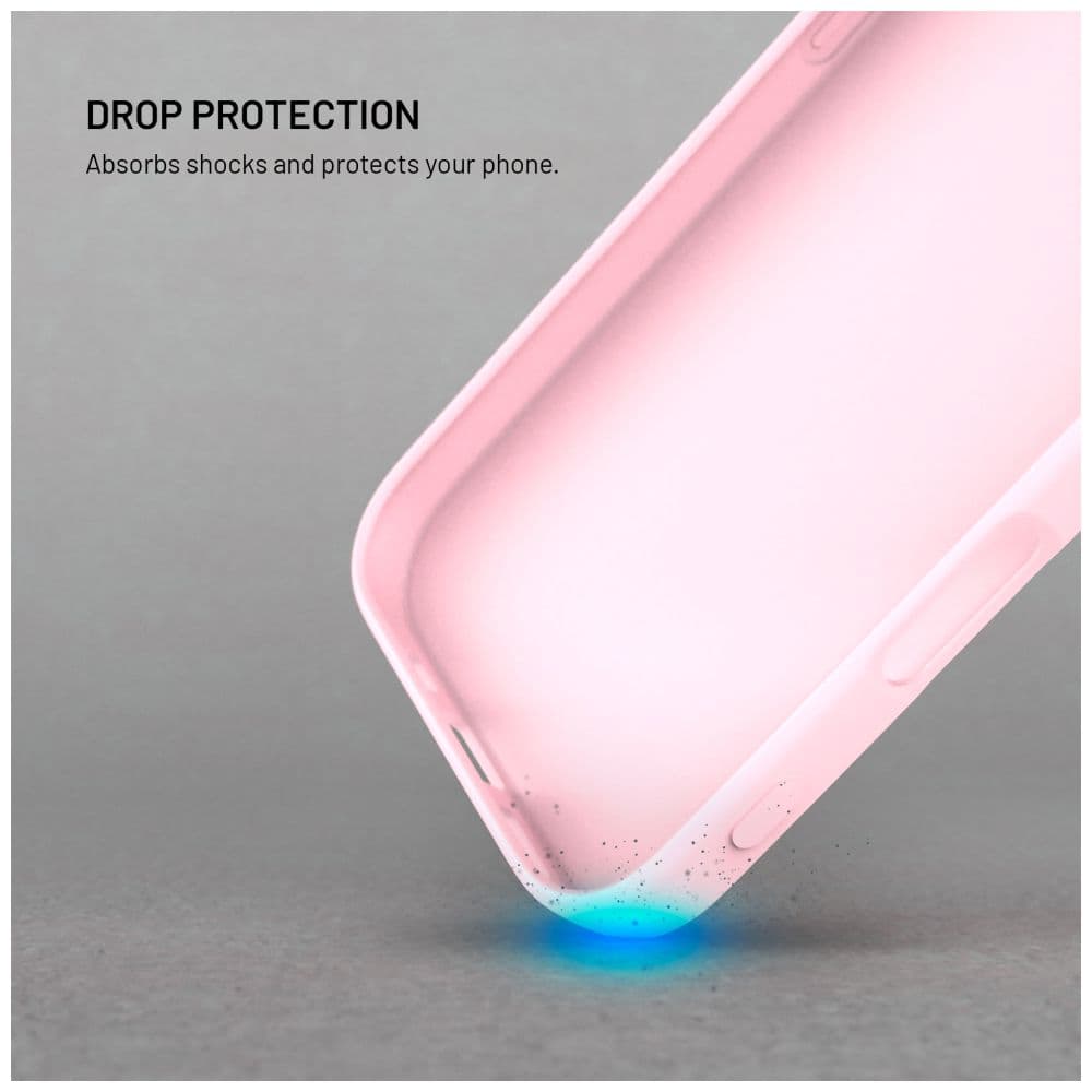 Zadní pogumovaný kryt FIXED Story pro Motorola Moto G86 5G/Power, růžový - náhled 2