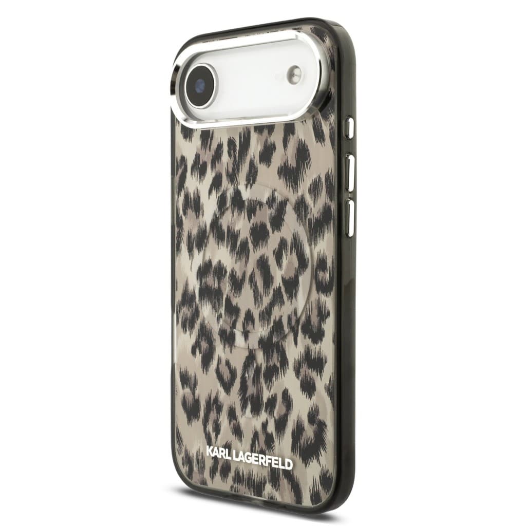 Zadní kryt Karl Lagerfeld IML Leopard MagSafe pro iPhone Air Brown - náhled 2