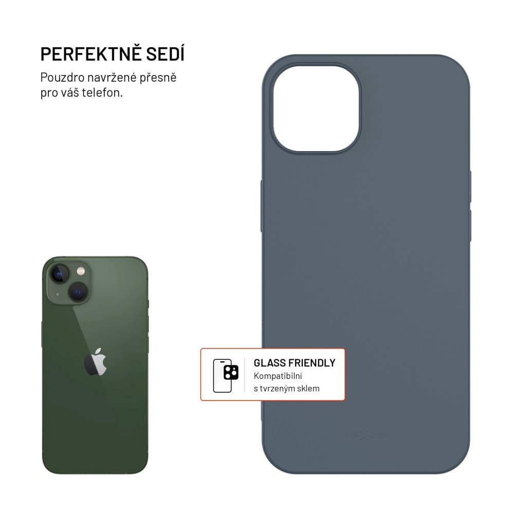 TPU gelový kryt FIXED ReStory pro Apple iPhone 13, modrý - náhled 2