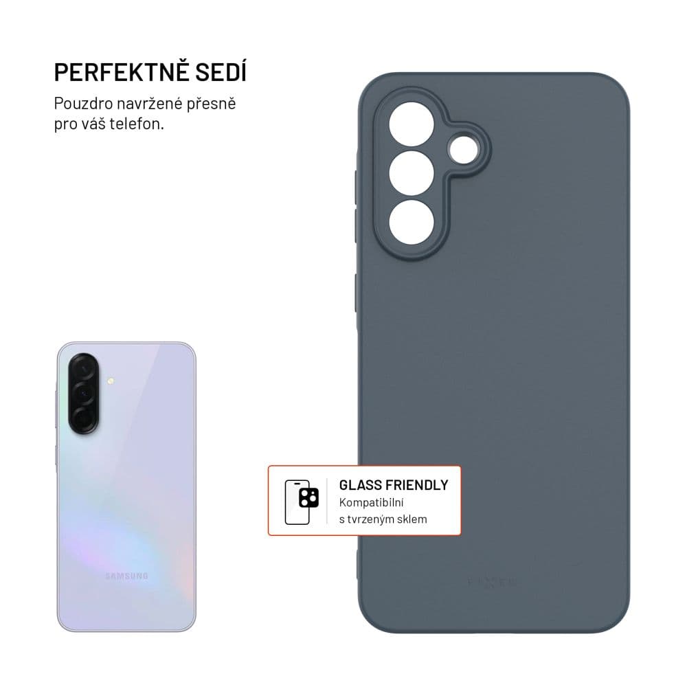 TPU gelový kryt FIXED ReStory pro Samsung Galaxy A56 5G, modrý - náhled 2