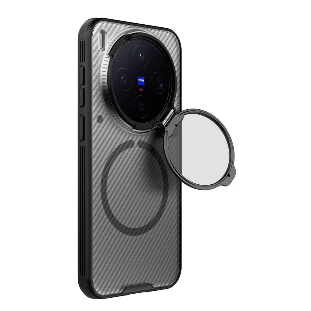 Zadní kryt Nillkin CamShield Prop Magnetic pro Vivo X300 Transparent Black - náhled 2
