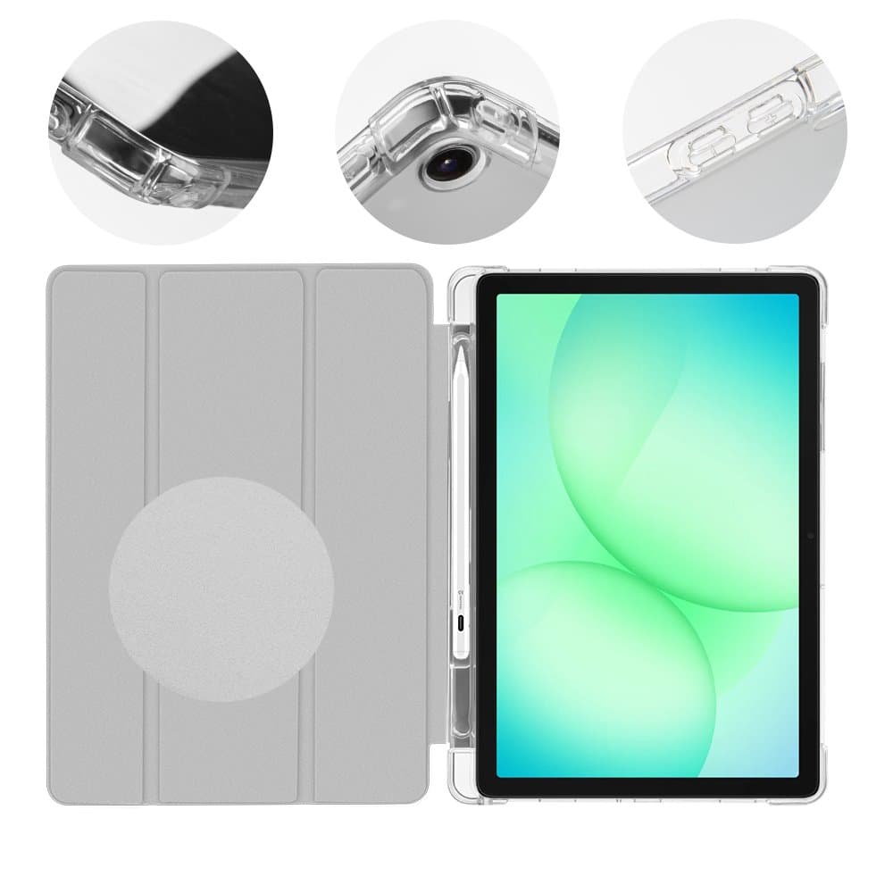 Pouzdro OBAL:ME MistyTab pro Samsung Galaxy Tab A11+ Light Gray - náhled 2