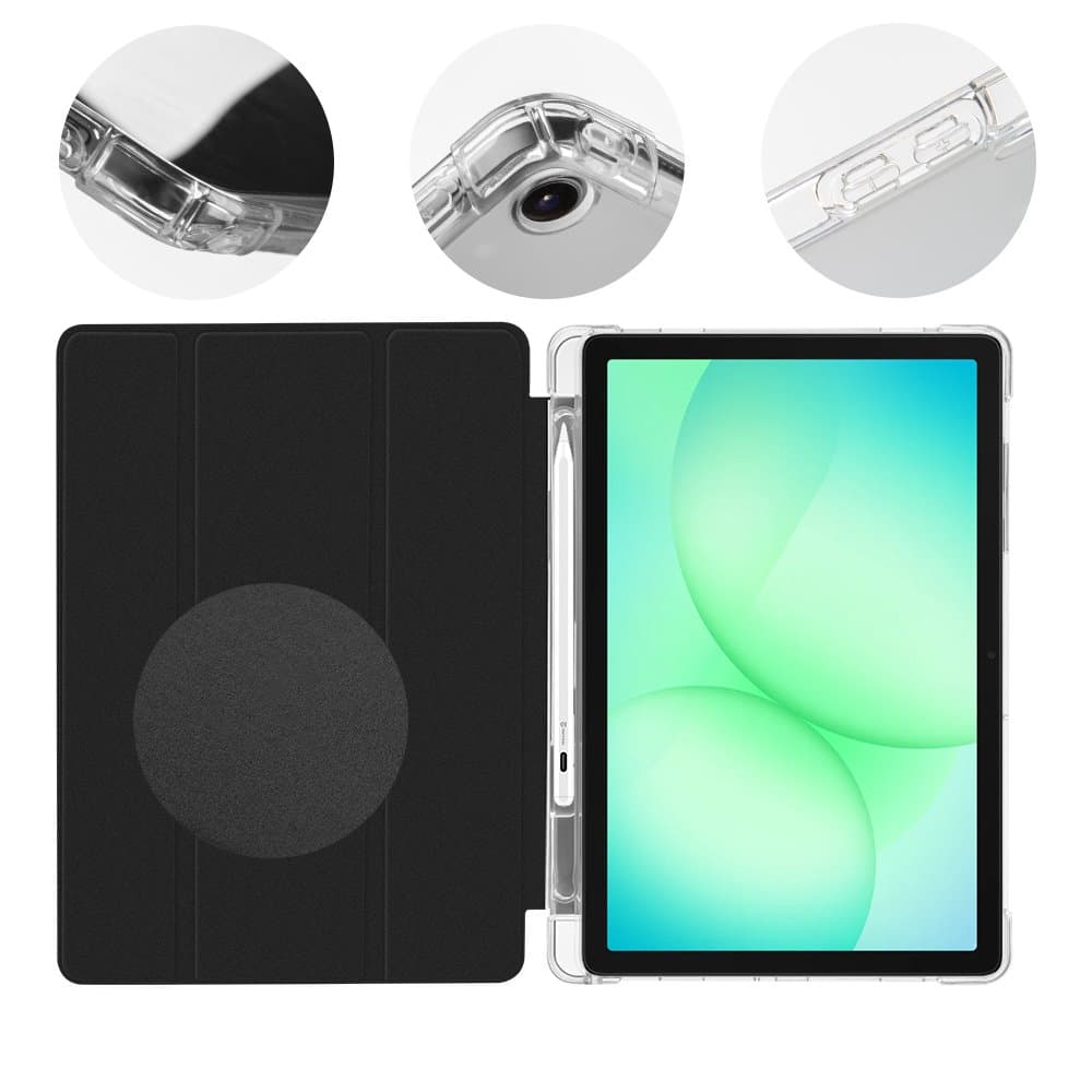 Pouzdro OBAL:ME MistyTab pro Samsung Galaxy Tab A11+ Black - náhled 2