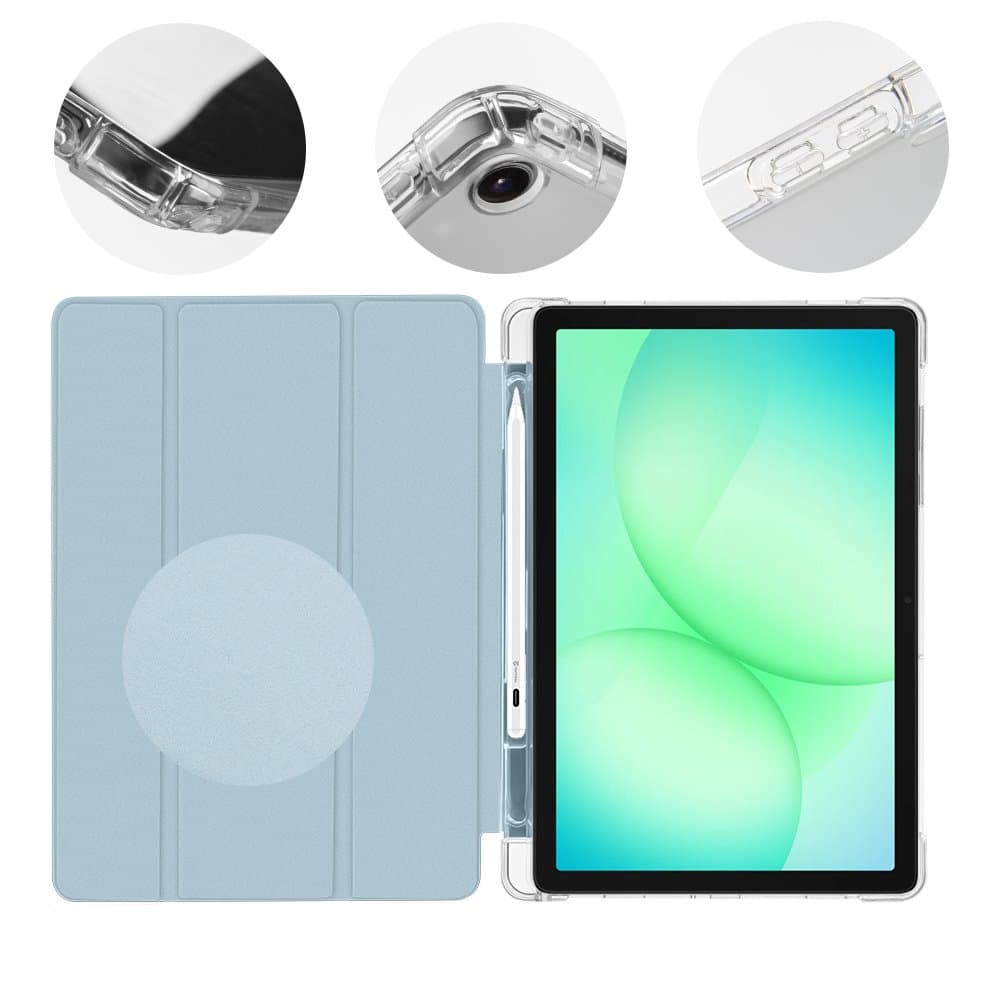 Pouzdro OBAL:ME MistyTab pro Samsung Galaxy Tab A11+ Light Blue - náhled 2