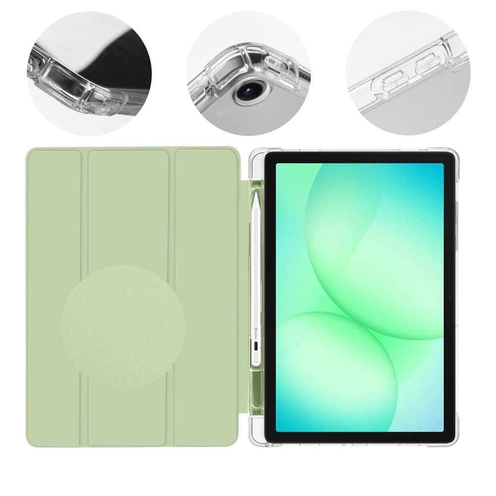 Pouzdro OBAL:ME MistyTab pro Samsung Galaxy Tab A11+ Light Green - náhled 2