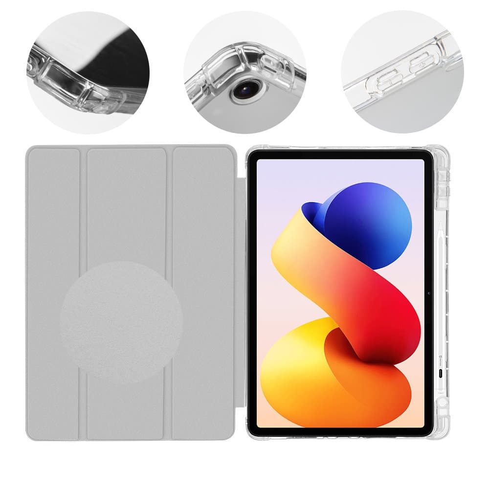 Pouzdro OBAL:ME MistyTab pro Xiaomi Redmi Pad 2 Pro Light Gray - náhled 2