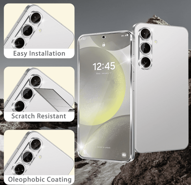 Ochranné sklo Swissten na čočky fotoaparátu pro Samsung Galaxy A37 5G - náhled 2