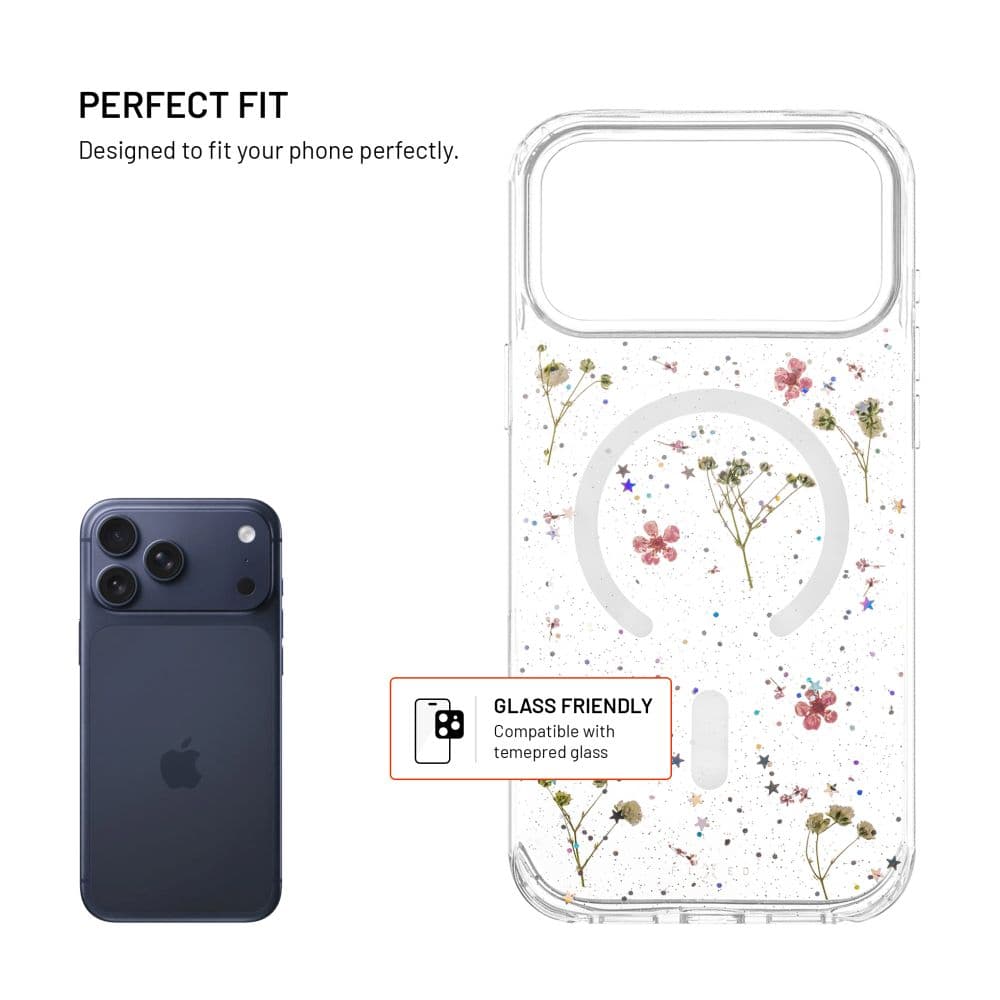 Zadní kryt FIXED MagBloom s podporou MagSafe pro Apple iPhone 17 Pro Max, Blush Plum - náhled 2