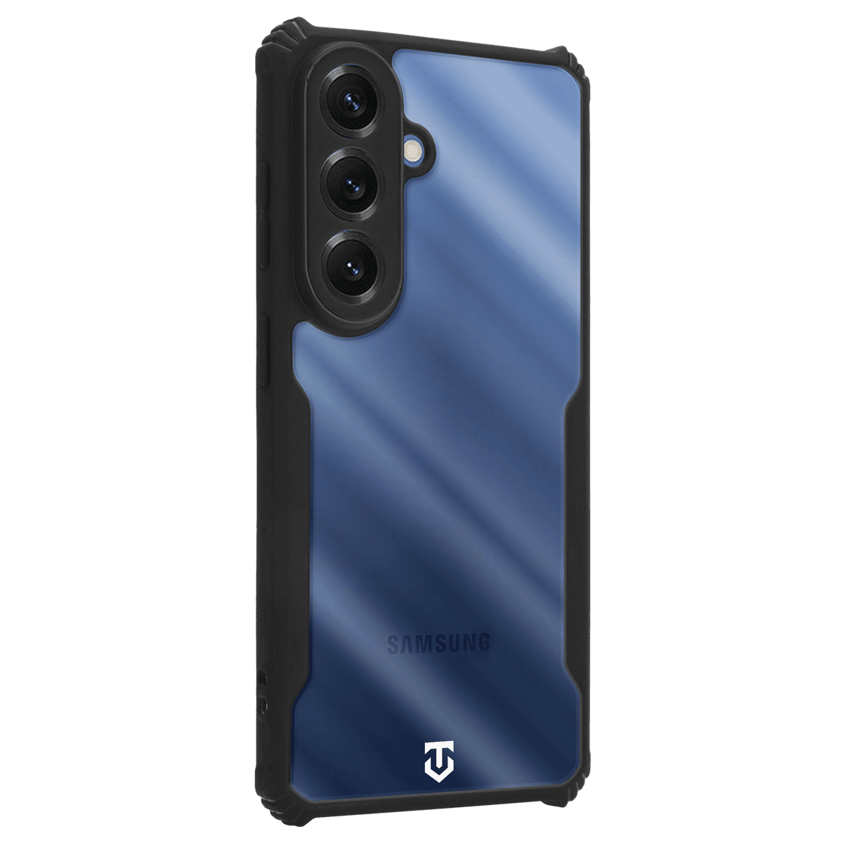 Zadní kryt Tactical Quantum Stealth pro Samsung Galaxy S26 Clear/Black - náhled 2