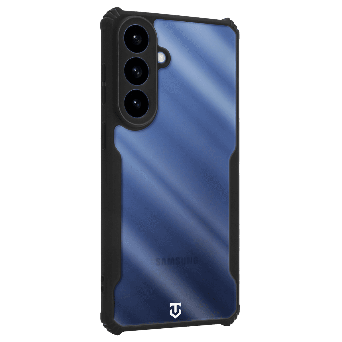Zadní kryt Tactical Quantum Stealth pro Samsung Galaxy S26+ Clear/Black - náhled 2
