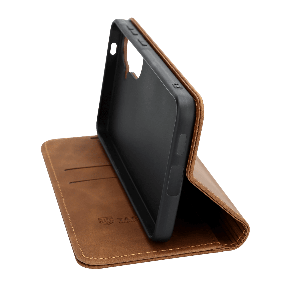 Knížkové pouzdro Tactical Xproof pro Samsung Galaxy A37 Mud Brown - náhled 2