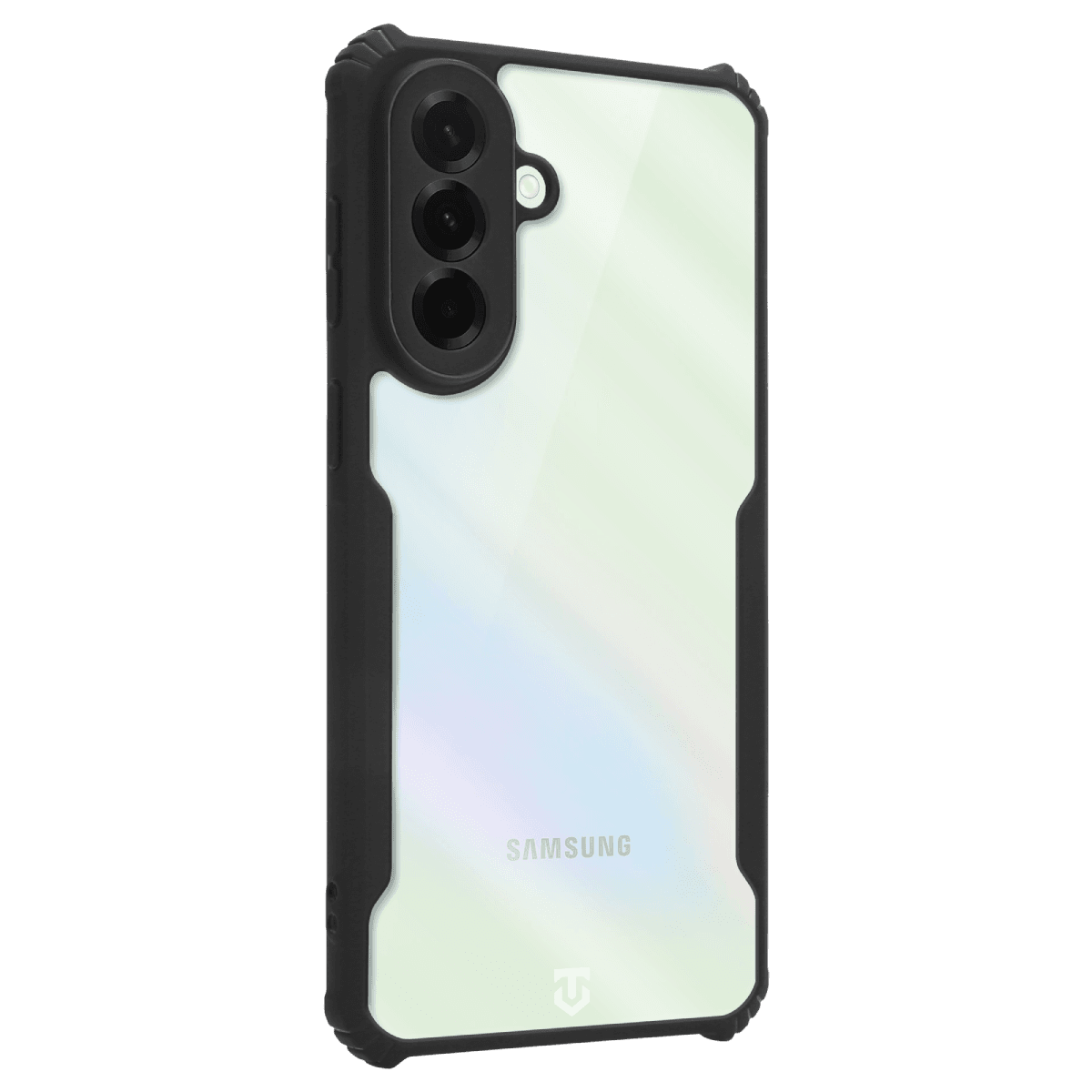 Zadní kryt Tactical Quantum Stealth pro Samsung Galaxy A37 Clear/Black - náhled 2