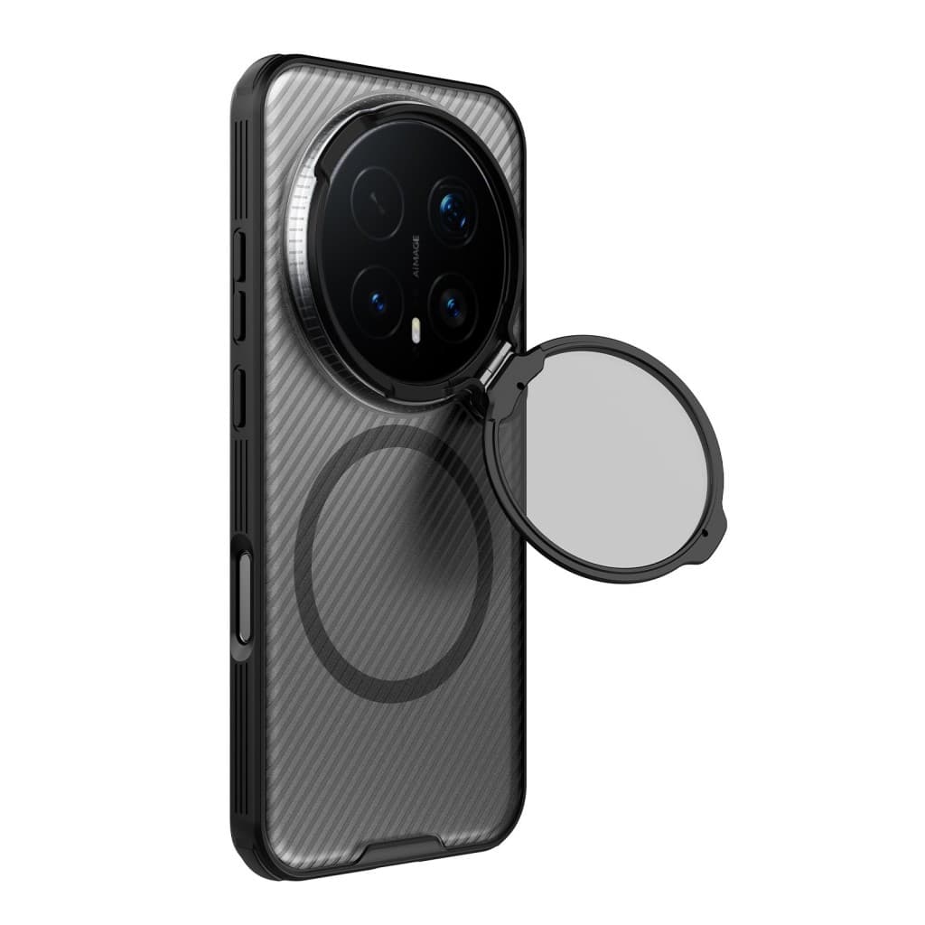 Kryt Nillkin CamShield Prop Magnetic pro Honor Magic 8 Pro Transparent Black - náhled 2