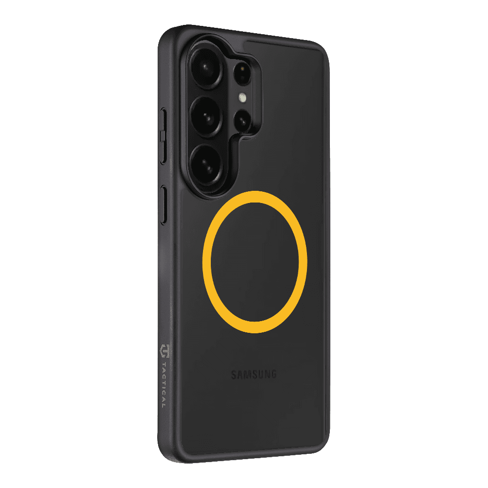 Kryt Tactical MagForce Hyperstealth 2.0 pro Samsung Galaxy S26 Ultra Black/Yellow - náhled 2