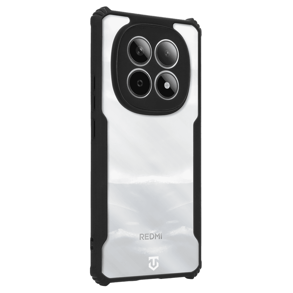 Kryt Tactical Quantum Stealth pro Xiaomi Redmi Note 15 5G Clear/Black - náhled 2