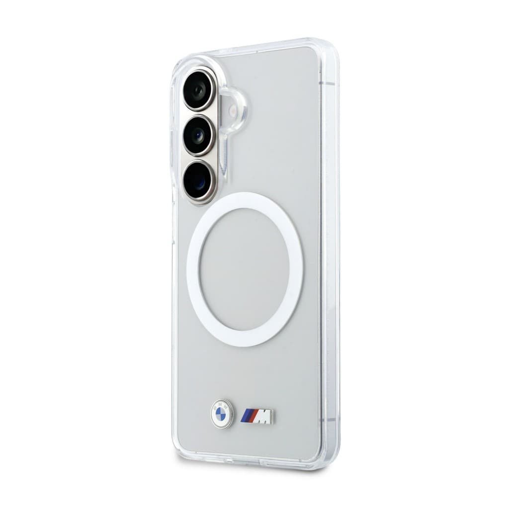 Zadní kryt BMW M IML Metal Logo Magnetic pro Samsung Galaxy S26 průhledný - náhled 2