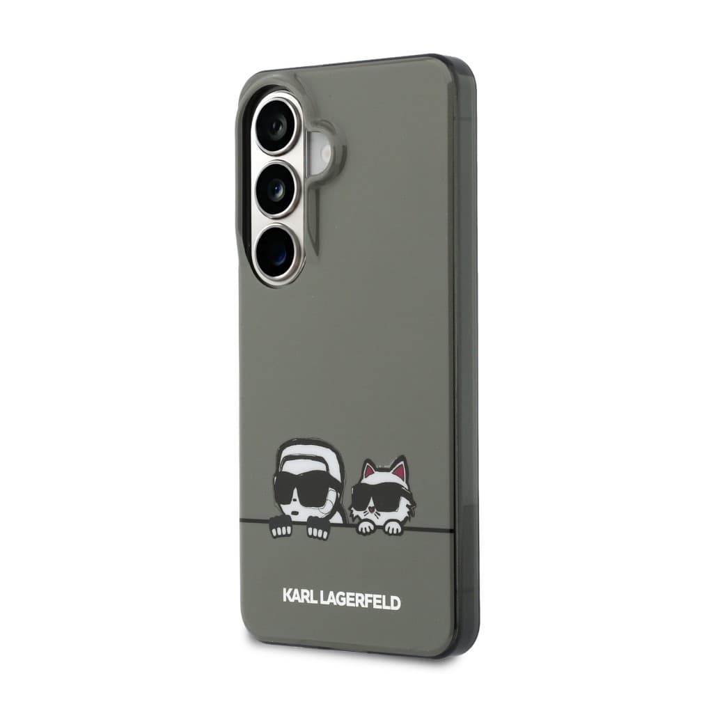 Zadní kryt Karl Lagerfeld IML K&amp;CH Peekaboo Logo Magnetic pro Samsung Galaxy S26 černý - náhled 2