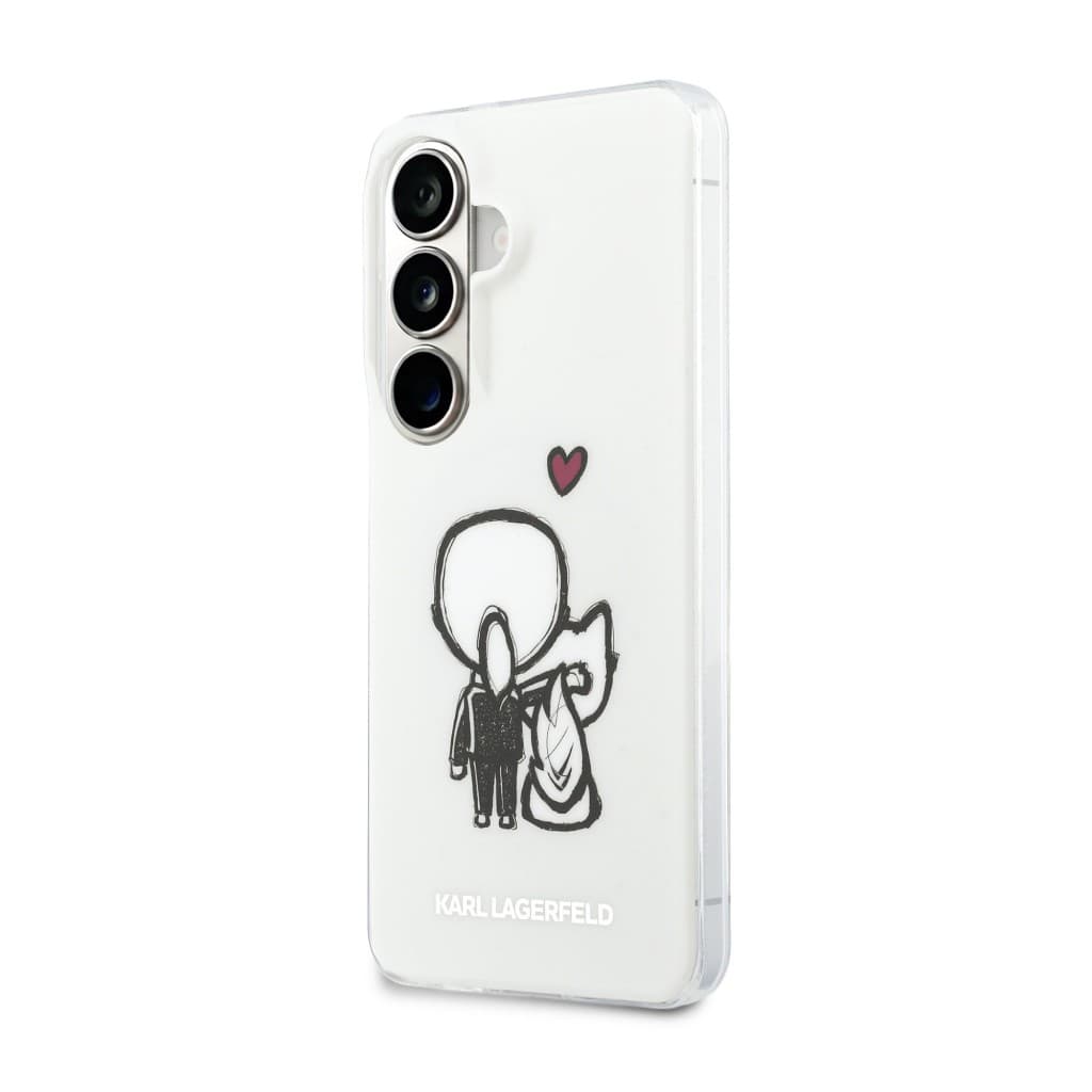 Zadní kryt Karl Lagerfeld IML K&amp;CH Back Logo Magnetic pro Samsung Galaxy S26 průhledný - náhled 2