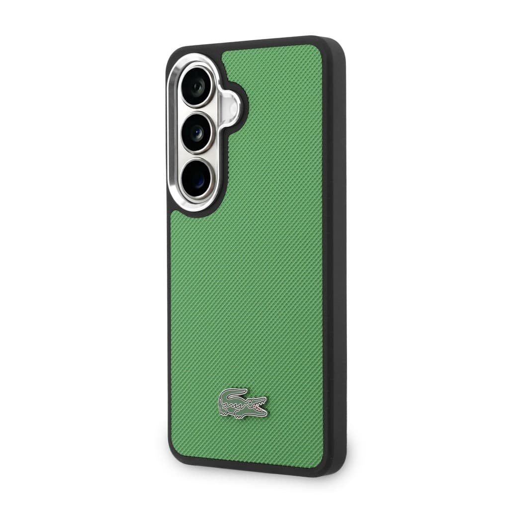 Zadní kryt Lacoste Petit Pique Metal Logo Magnetic pro Samsung Galaxy S26 Estragon zelený - náhled 2