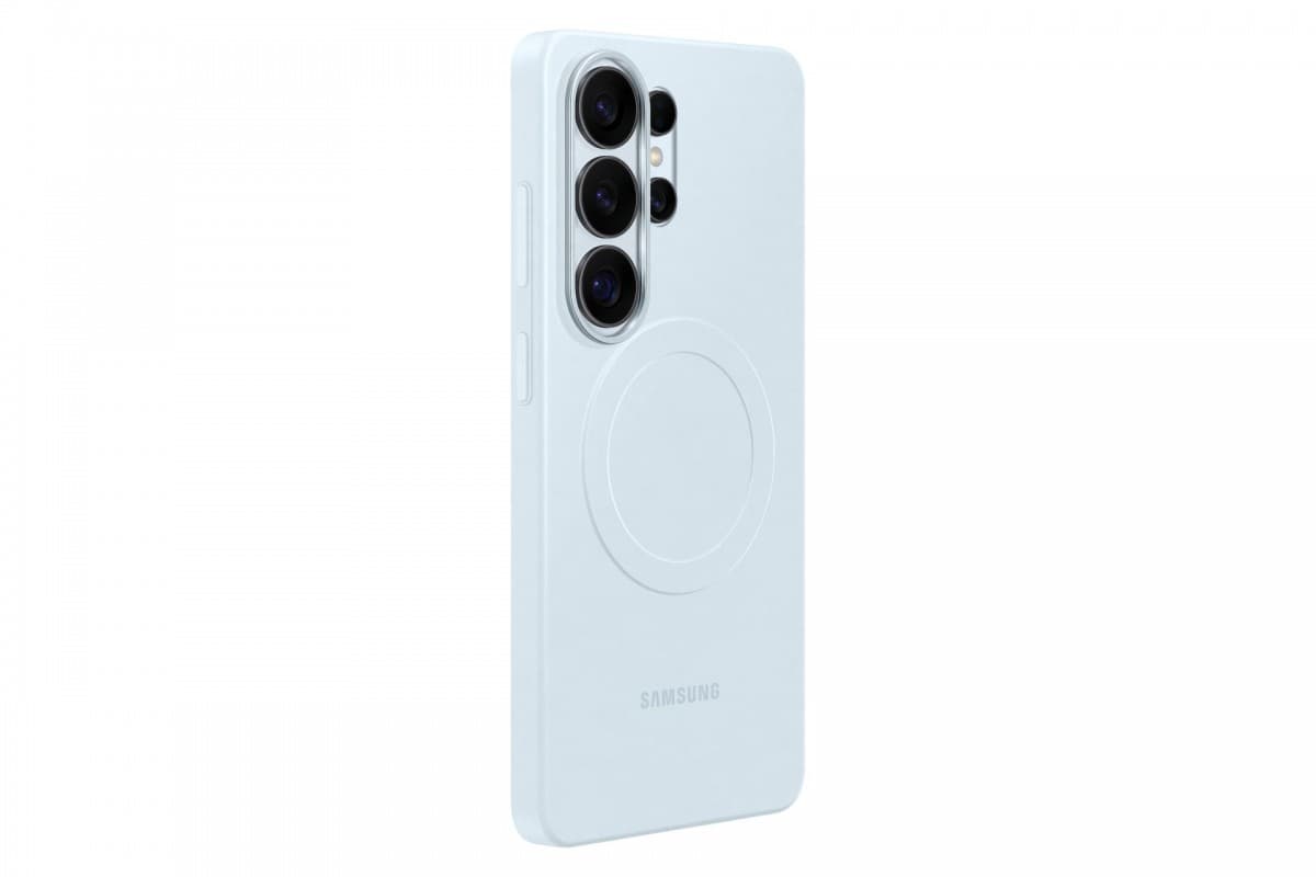 Magnetický kryt EF-SS948CLE Samsung Slim pro Galaxy S26 Ultra Light Blue - náhled 2
