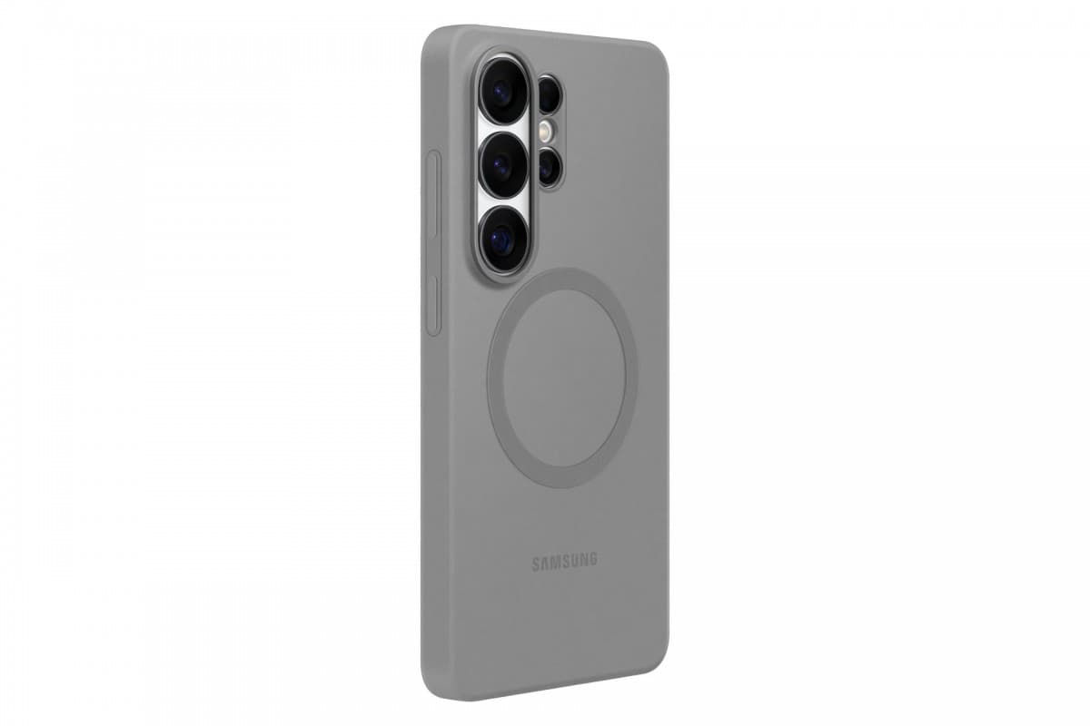 Silikonový magnetický kryt EF-ES948CJE Samsung pro Galaxy S26 Ultra šedý - náhled 2