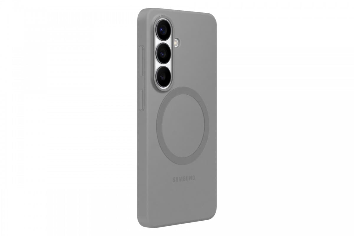Silikonový magnetický kryt EF-ES942CJE Samsung pro Galaxy S26 šedý - náhled 2