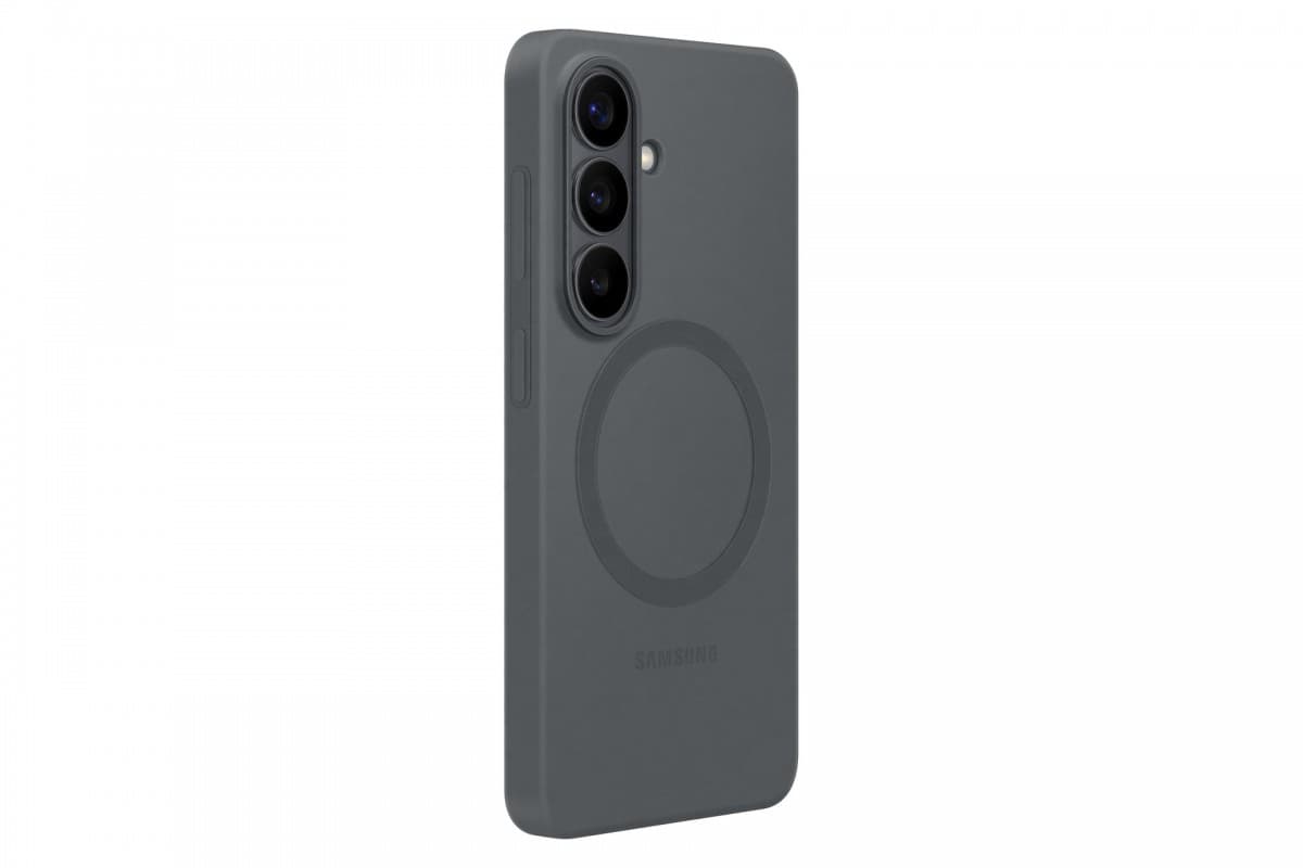 Silikonový magnetický kryt EF-ES942CBE Samsung pro Galaxy S26 černý - náhled 2