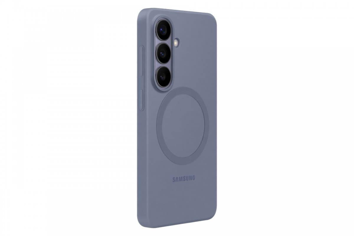Silikonový magnetický kryt EF-ES942CVE Samsung pro Galaxy S26 Blue Violet - náhled 2