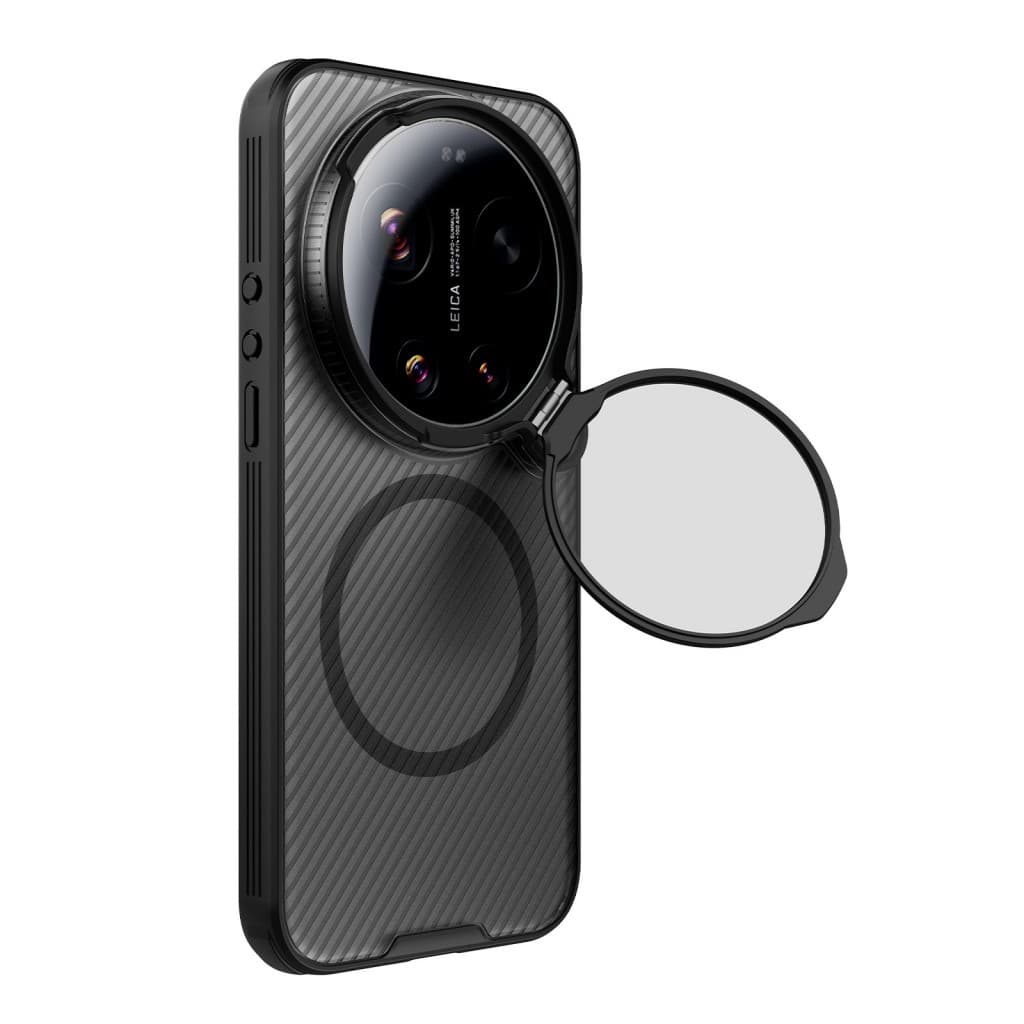 Kryt Nillkin CamShield Prop Magnetic (Transparent Lens) pro Xiaomi 17 Ultra průhledně černý - náhled 2