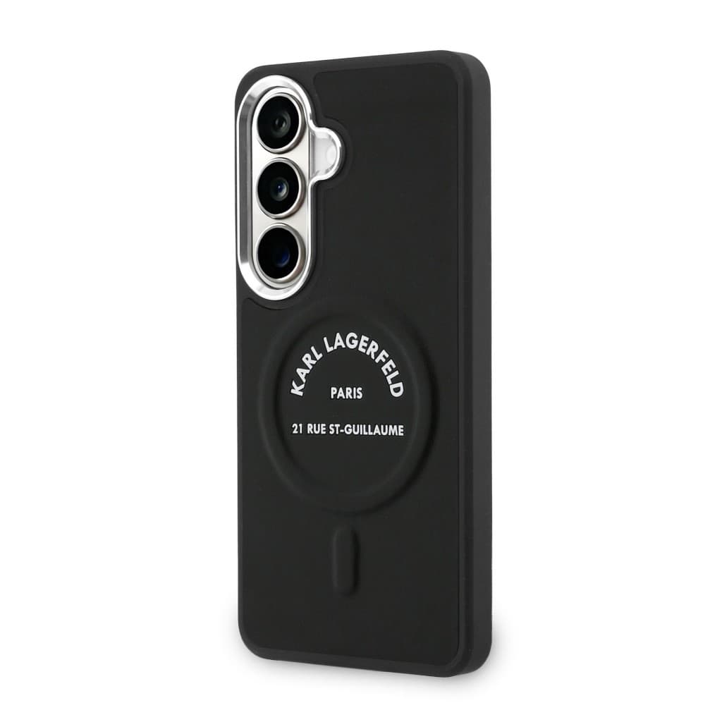 Zadní kryt Karl Lagerfeld PU RSG Logo Magnetic pro Samsung Galaxy S26 černý - náhled 2