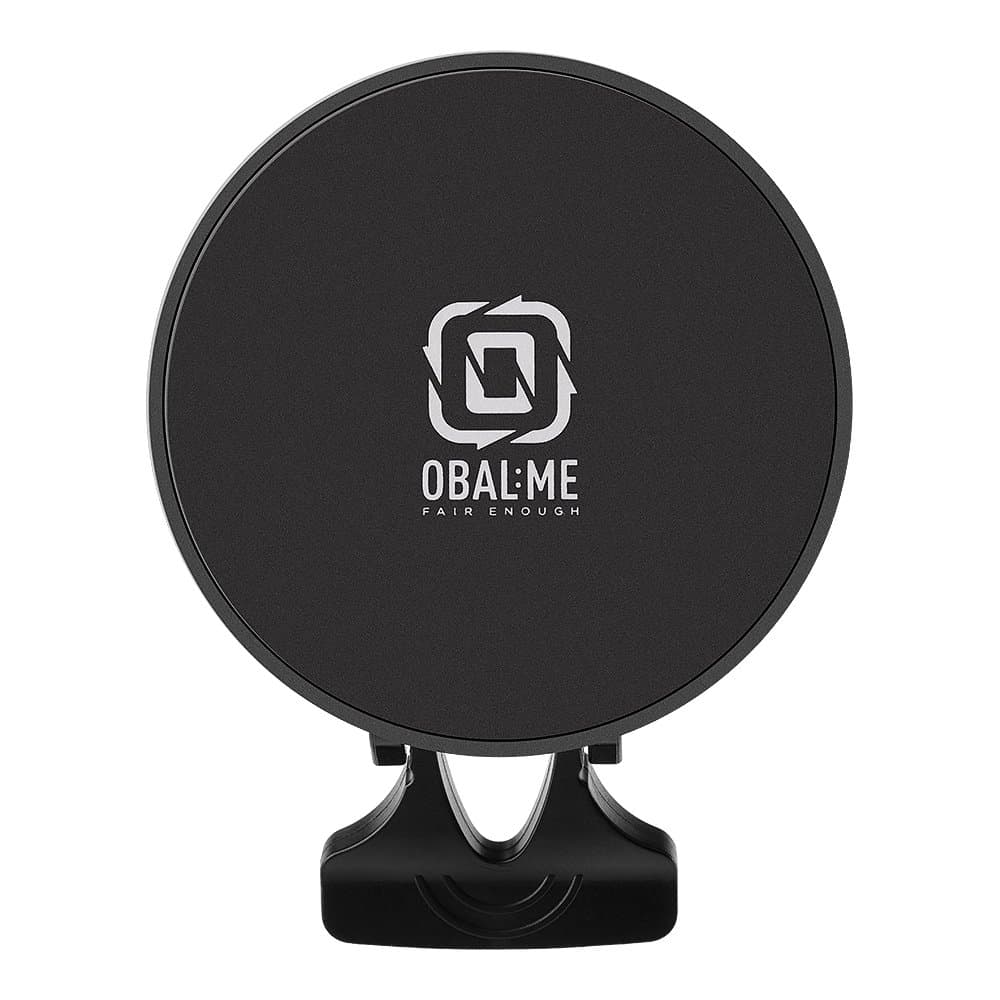 Bezdrátový nabíjecí držák do auta OBAL:ME MagNetix Core 15W černý - náhled 2