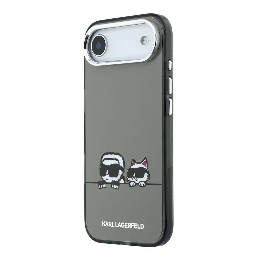 Zadní kryt Karl Lagerfeld IML K&amp;CH Heads Logo MagSafe pro iPhone Air černý - náhled 2