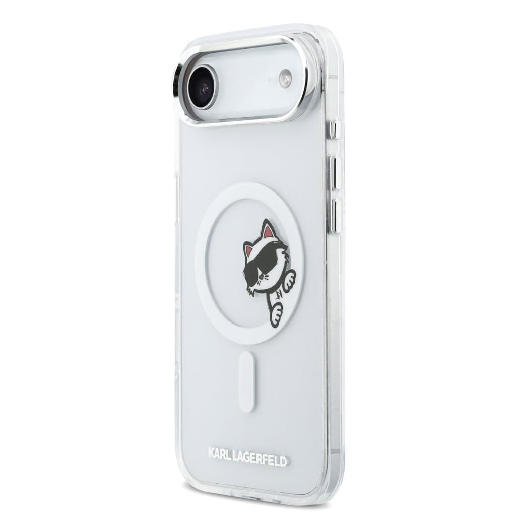 Zadní kryt Karl Lagerfeld IML Choupette Peekaboo MagSafe pro iPhone Air průhledný - náhled 2