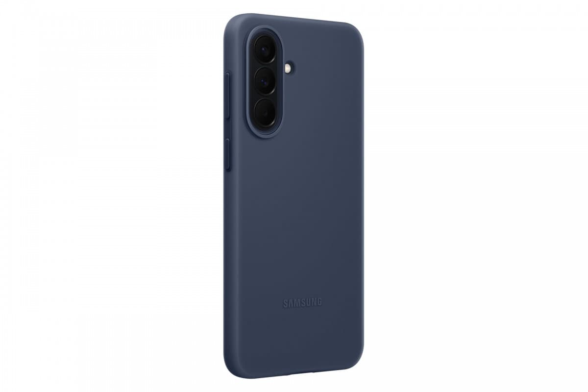Silikonový kryt Samsung EF-PA576CNE pro Galaxy A57 tmavě modrý - náhled 2