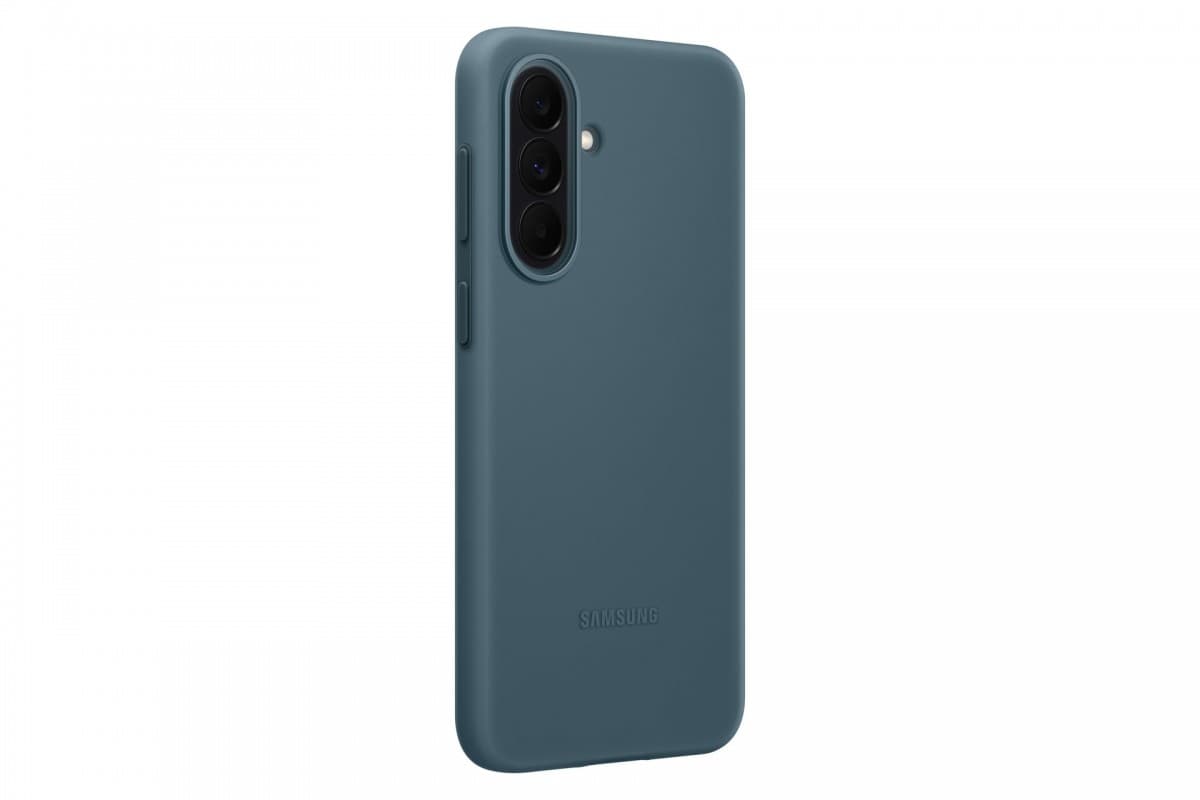 Silikonový kryt Samsung EF-PA376CKE pro Galaxy A37 tmavě zelený - náhled 2