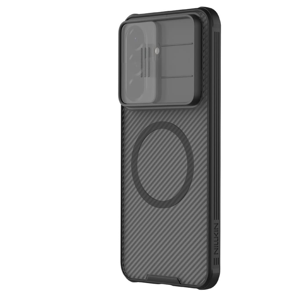 Kryt zadní magnetický Nillkin CamShield PRO pro Samsung Galaxy A57 průhledně černý - náhled 2