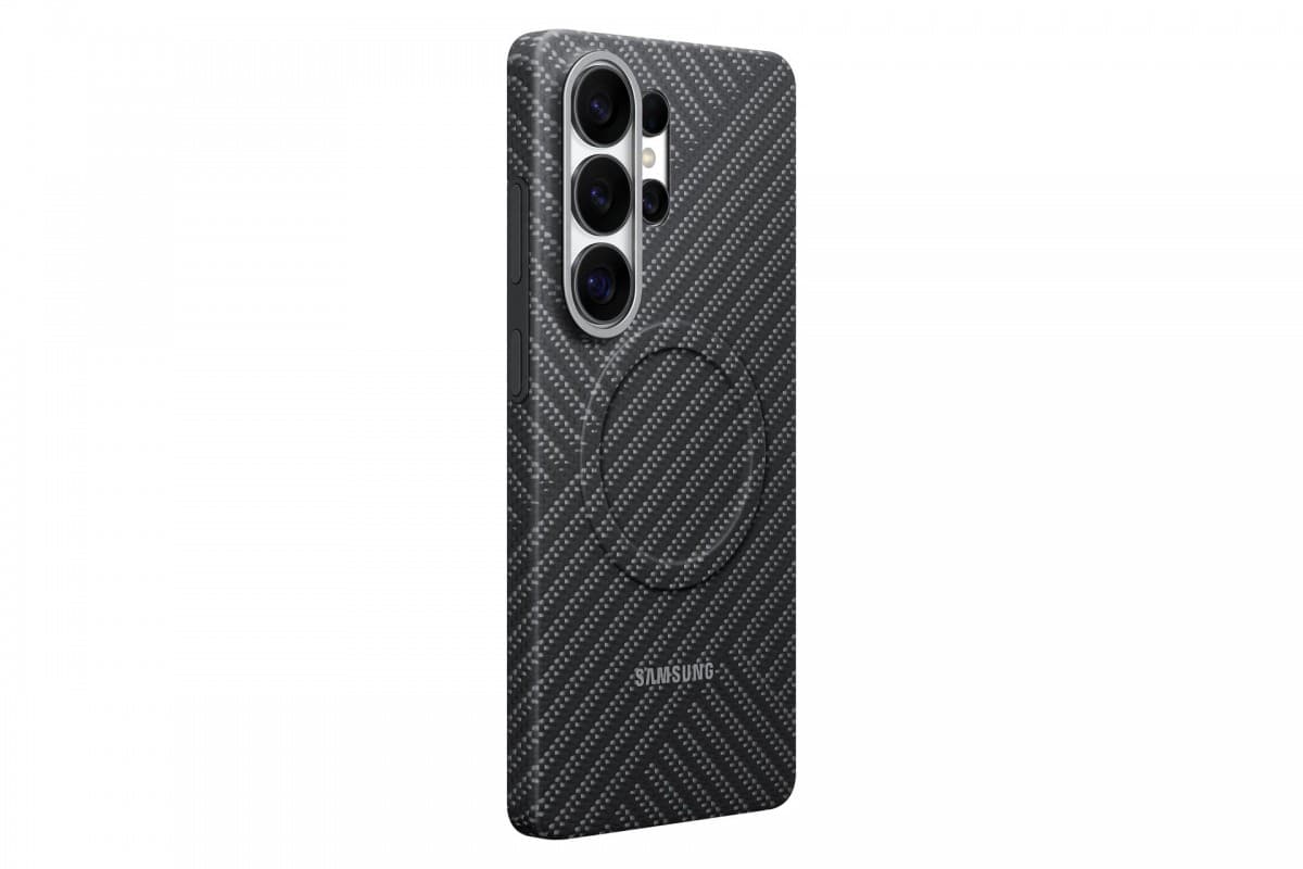 Kryt magnetický Samsung Carbon (EF-KS948SSE) pro Galaxy S26 Ultra šedý - náhled 2