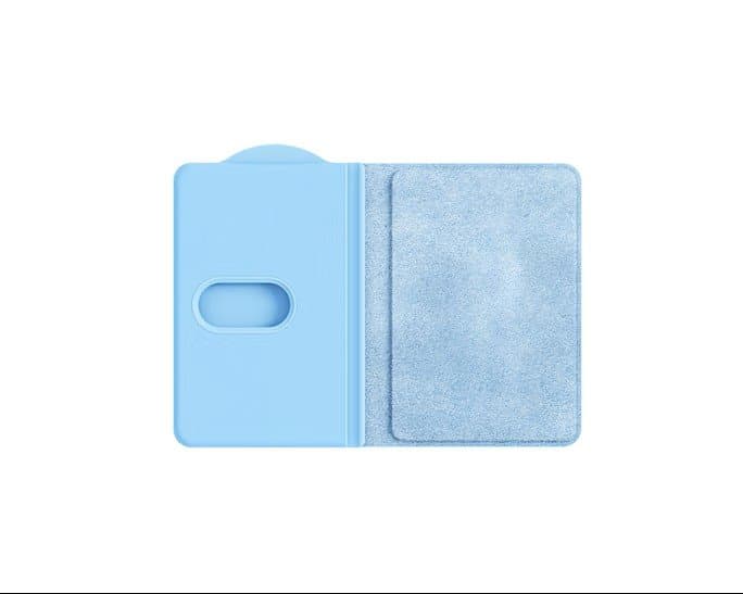 Pouzdro magnetické Samsung Card Wallet ledově modré - náhled 2