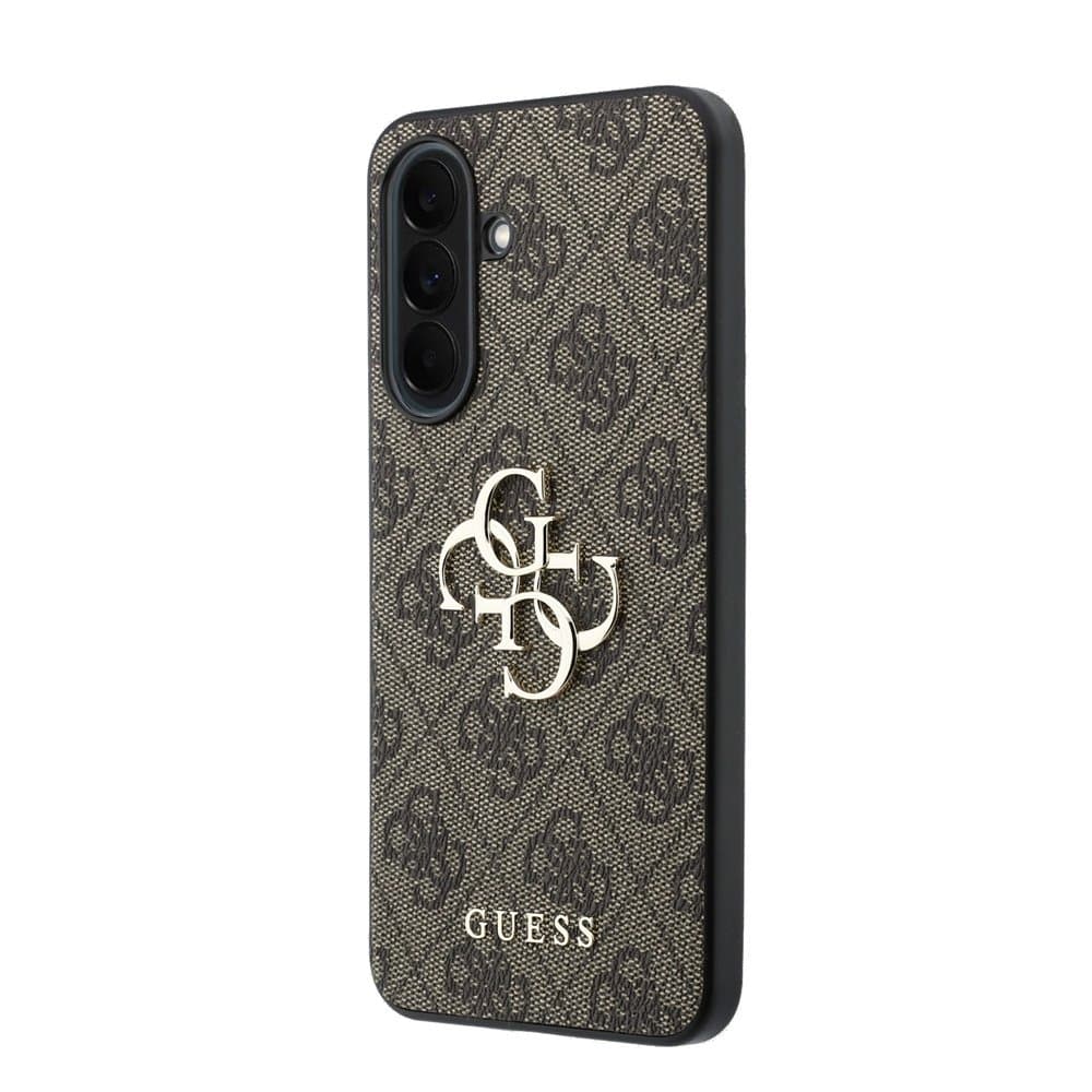 Kryt Guess PU 4G Metal Logo pro Samsung Galaxy A37 hnědý - náhled 2