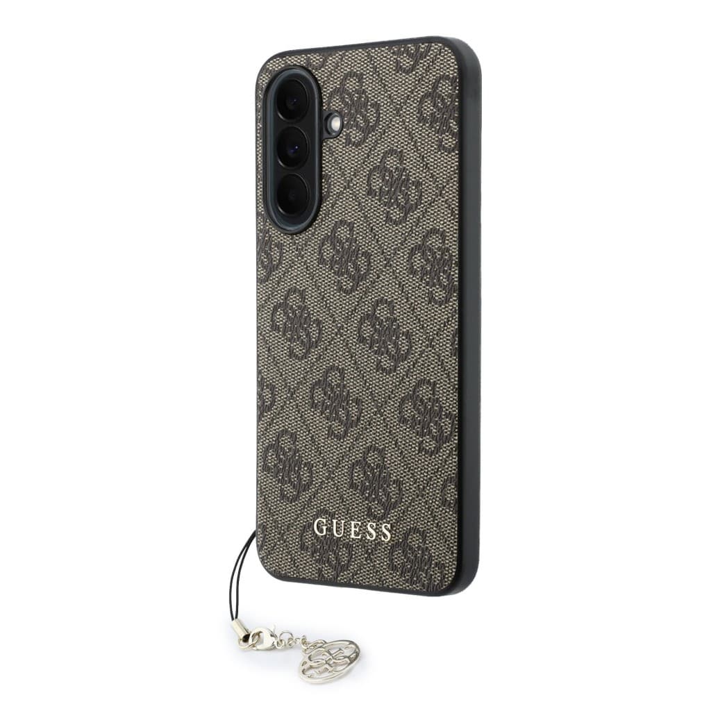 Kryt Guess 4G Charm pro Samsung Galaxy A37 hnědý - náhled 2
