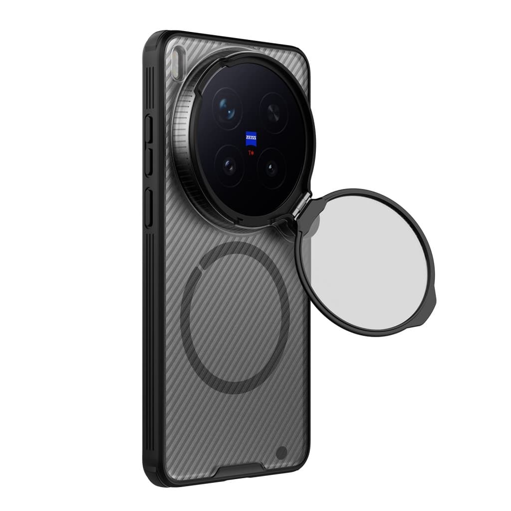 Zadní kryt Nillkin CamShield Prop Magnetic pro Vivo X300 Ultra průhledně černý - náhled 2
